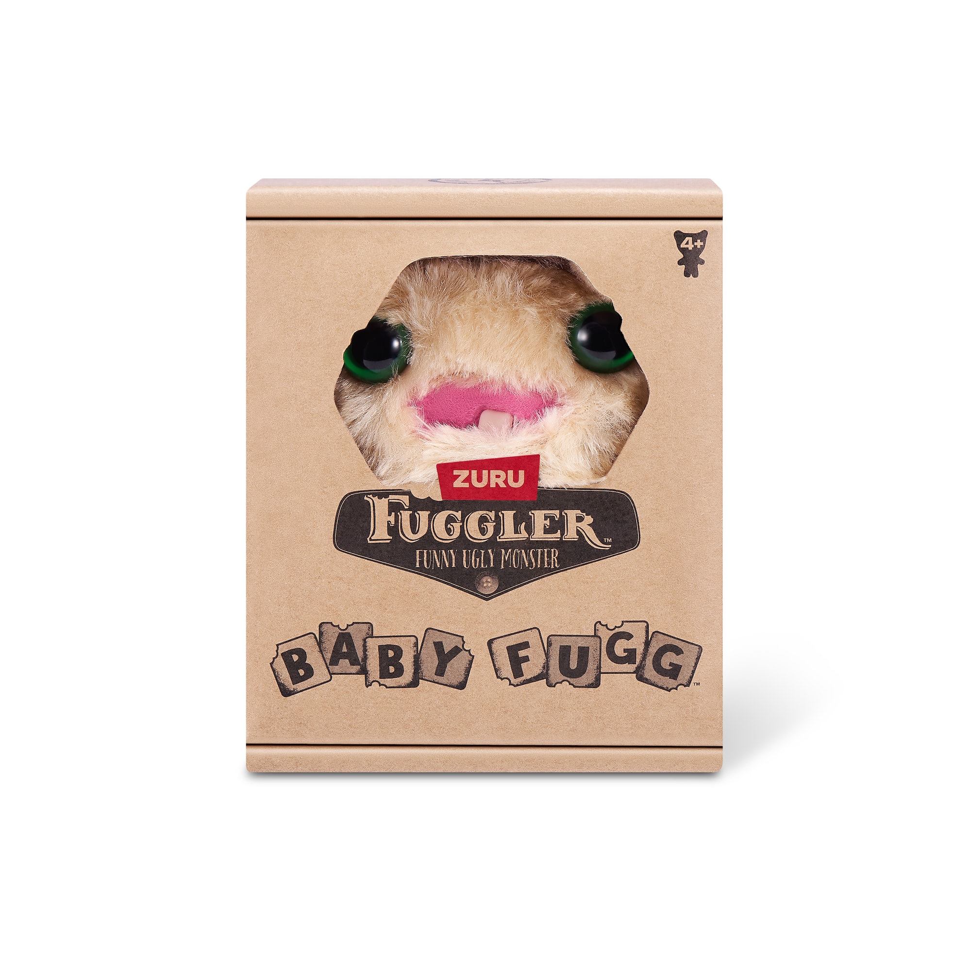 Fuggler™ Baby Fugg™ 3.5" Yellow Screech Funny Ugly Monster Soft Plush